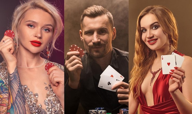 Studio live-dealer Asia Gaming dengan dealer profesional dan antarmuka permainan di platform liga bandot