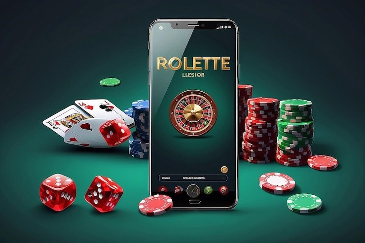 Antarmuka permainan Galactic Gems menampilkan gulungan bintang dan tema luar angkasa